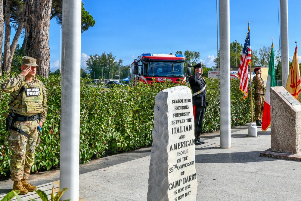 Camp Darby First Responders Commemorate 9/11 With Ceremony