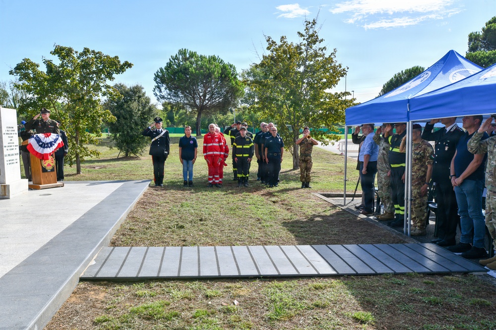 Camp Darby First Responders Commemorate 9/11 With Ceremony