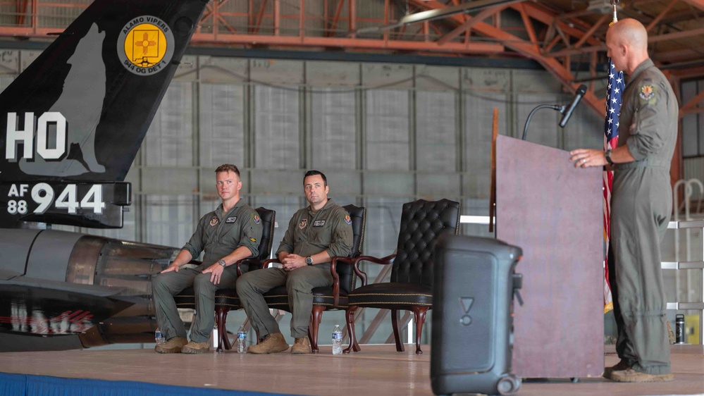 944th Operations Group Detachment 1 Change of Command