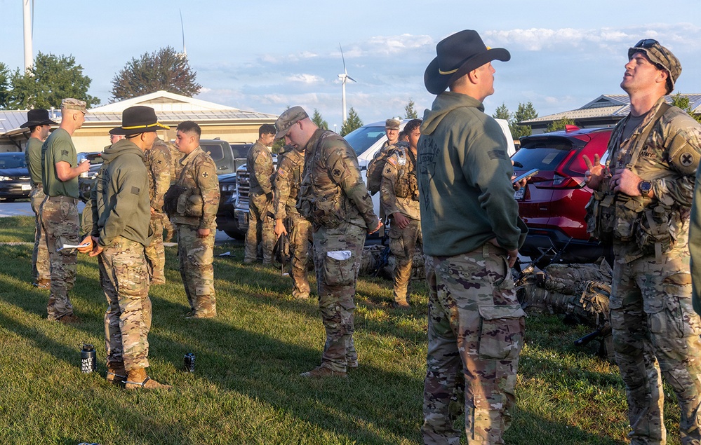 ONE LAST RIDE: 2nd Squadron, 106th Cavalry Soldiers Take on the Spur Ride