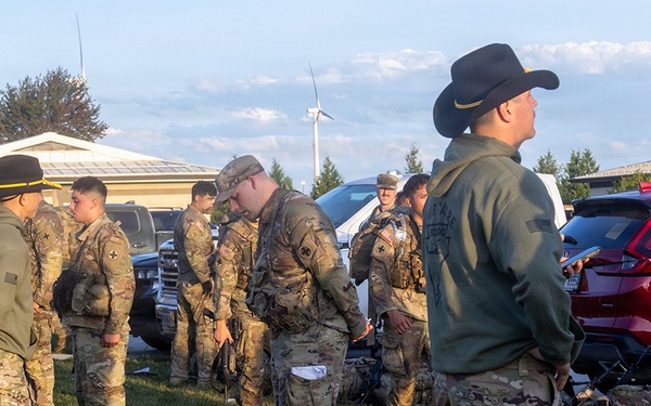 ONE LAST RIDE: 2nd Squadron, 106th Cavalry Soldiers Take on the Spur Ride