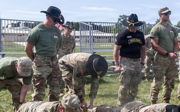 ONE LAST RIDE: 2nd Squadron, 106th Cavalry Soldiers Take on the Spur Ride