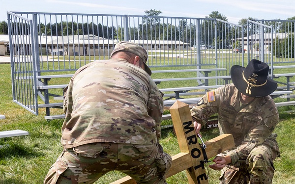ONE LAST RIDE: 2nd Squadron, 106th Cavalry Soldiers Take on the Spur Ride