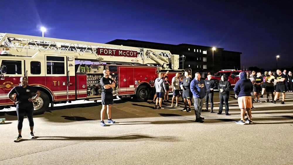 Fort McCoy remembers 9/11 25 years later with 2026 Memorial Run and Stair Climb