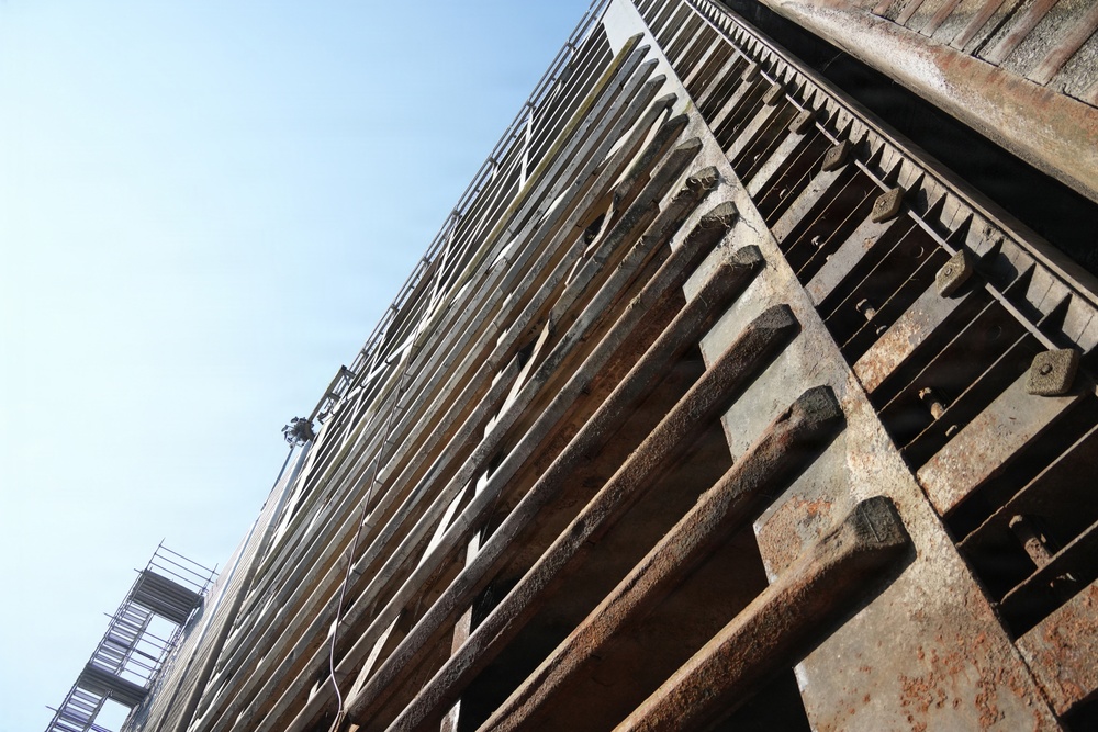U.S. Army Corps of Engineers dewatering Barkley Lock