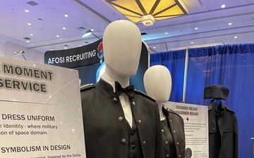 Space Force mess dress on display