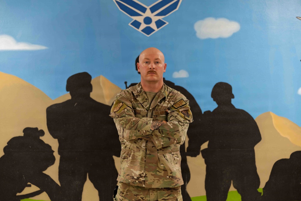 Outstanding Airman of the Year U.S. Air Force Tech. Sgt. George Distel
