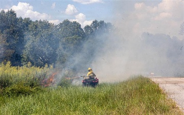 Fort Knox prescribed burns enhance training, restore native habitat
