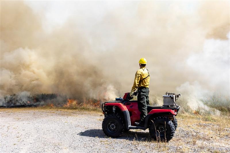 Fort Knox Prescribed Burn 4