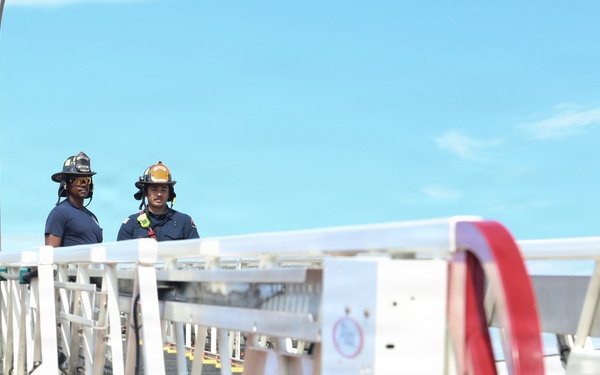 Fire Station 11 Conducts Aerial Operations Training