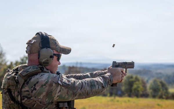 Ebbing Security Forces Live-Fire Training at Fort Chaffee