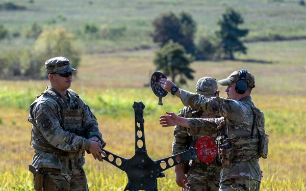 Ebbing Security Forces Live-Fire Training at Fort Chaffee