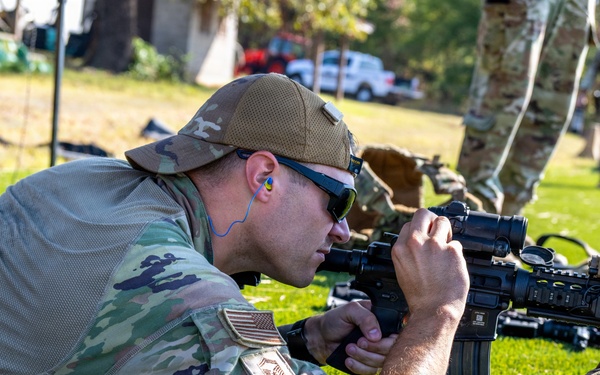 Ebbing Security Forces Live-Fire Training at Fort Chaffee