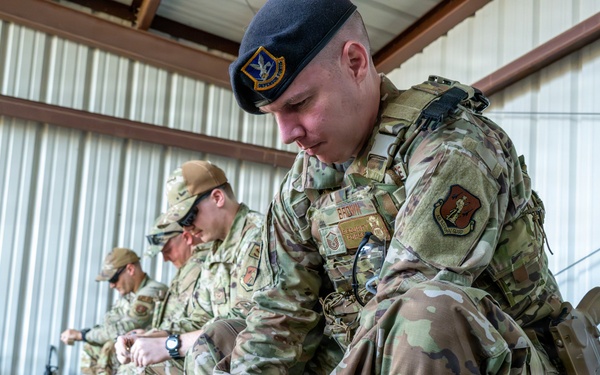 Ebbing Security Forces Live-Fire Training at Fort Chaffee