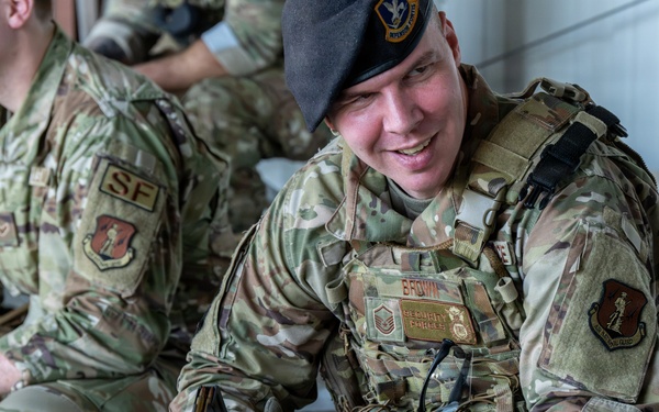 Ebbing Security Forces Live-Fire Training at Fort Chaffee