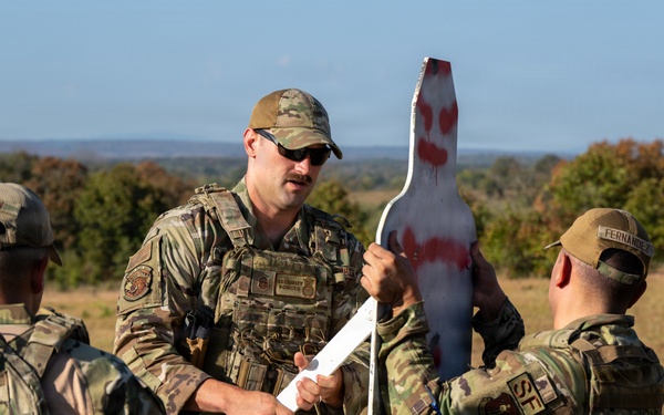 Ebbing Security Forces Live-Fire Training at Fort Chaffee