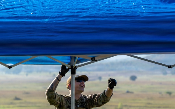Ebbing Security Forces Live-Fire Training at Fort Chaffee