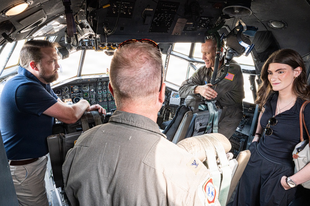 Sen. Eric Schmitt staff delegates tour the 139th Airlift Wing