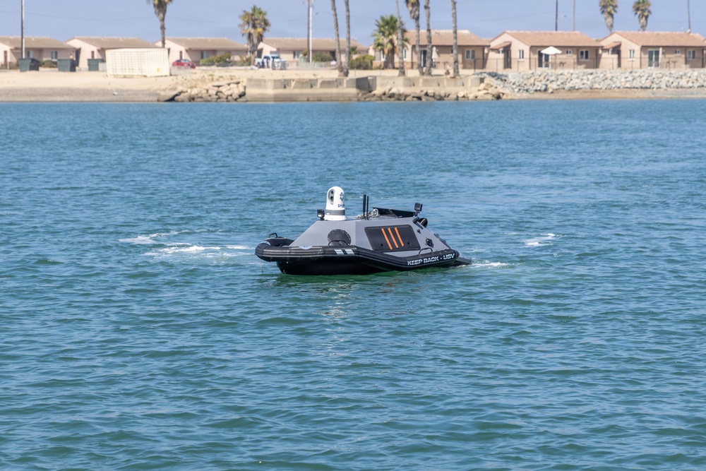 Unmanned Surface Vessel enhances Littoral Explosive Ordnance Neutralization