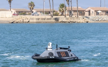 The Unmanned Surface Vessel enhances Littoral Explosive Ordnance Neutralization