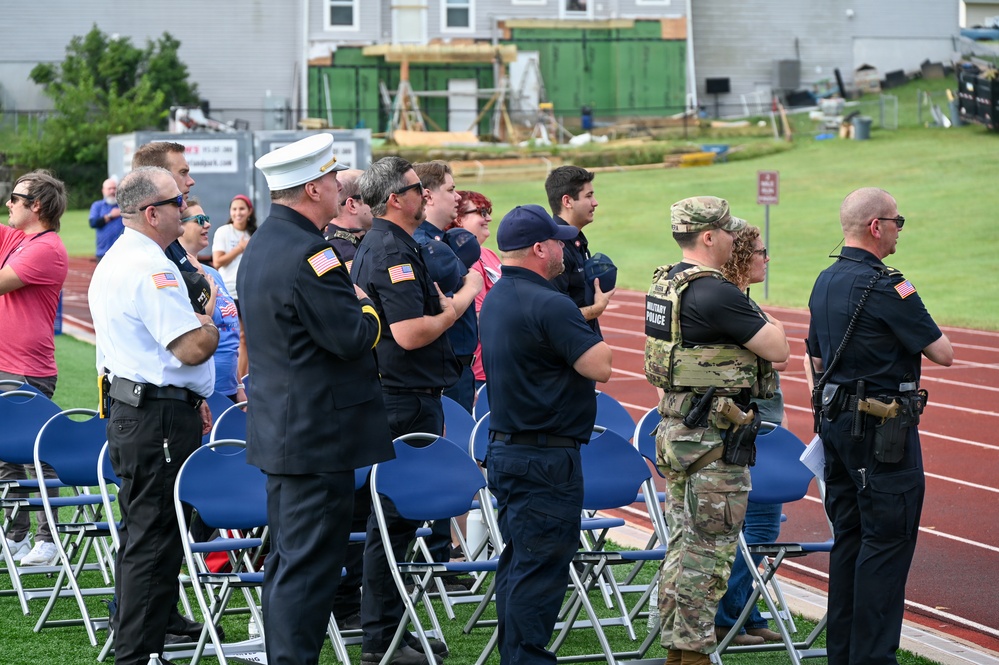 USD 207 conducts annual Freedom Walk on 25th anniversary of terrorist attacks