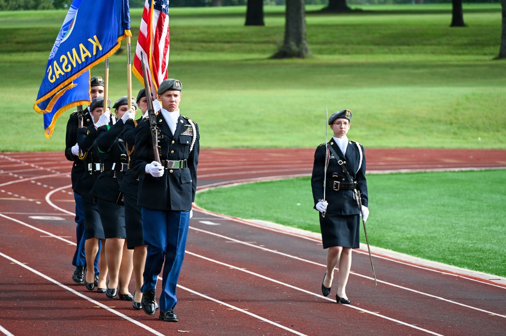 USD 207 conducts annual Freedom Walk on 25th anniversary of terrorist attacks