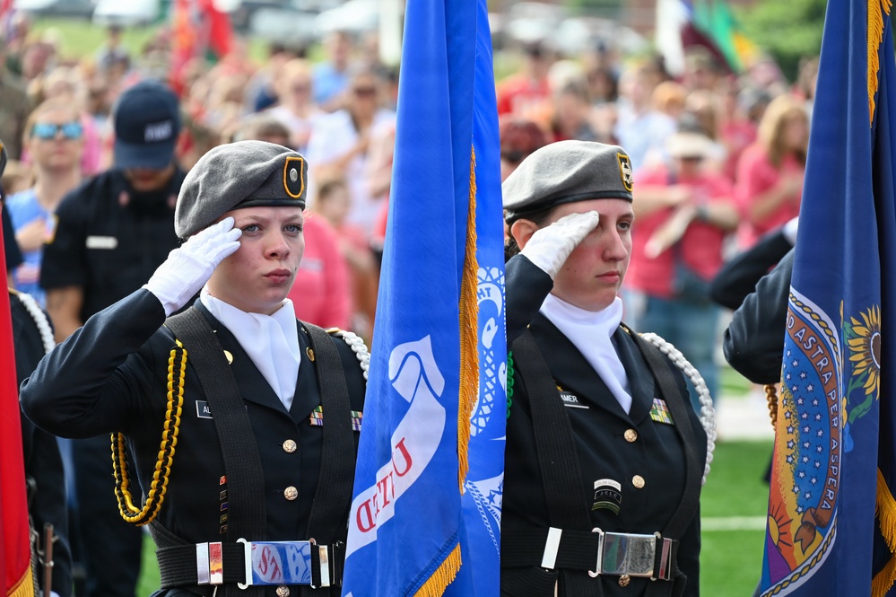 USD 207 conducts annual Freedom Walk on 25th anniversary of terrorist attacks