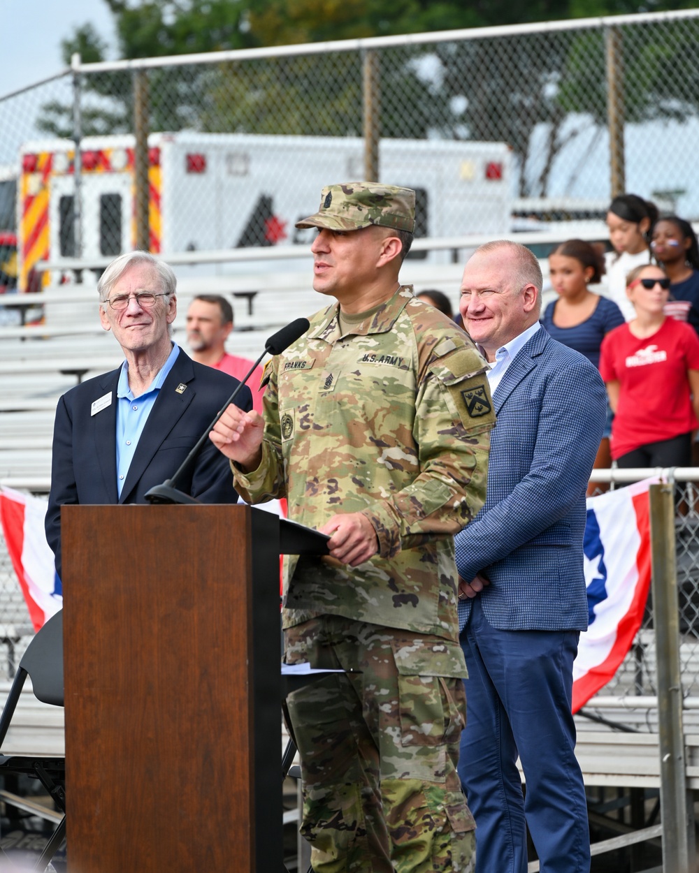 USD 207 conducts annual Freedom Walk on 25th anniversary of terrorist attacks