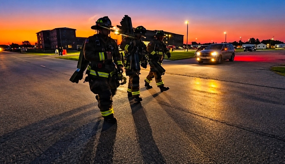 Weight they carry: Fort McCoy firefighters honor those lost on 9/11