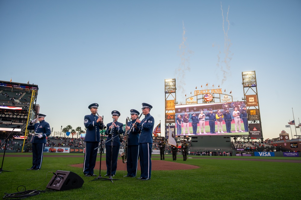 Travis AFB Band Honors 9/11