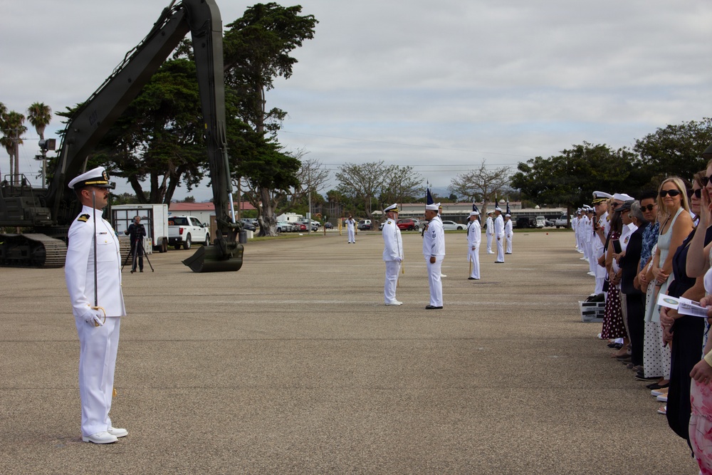 Naval Construction Group One (NCG-1) Change of Command