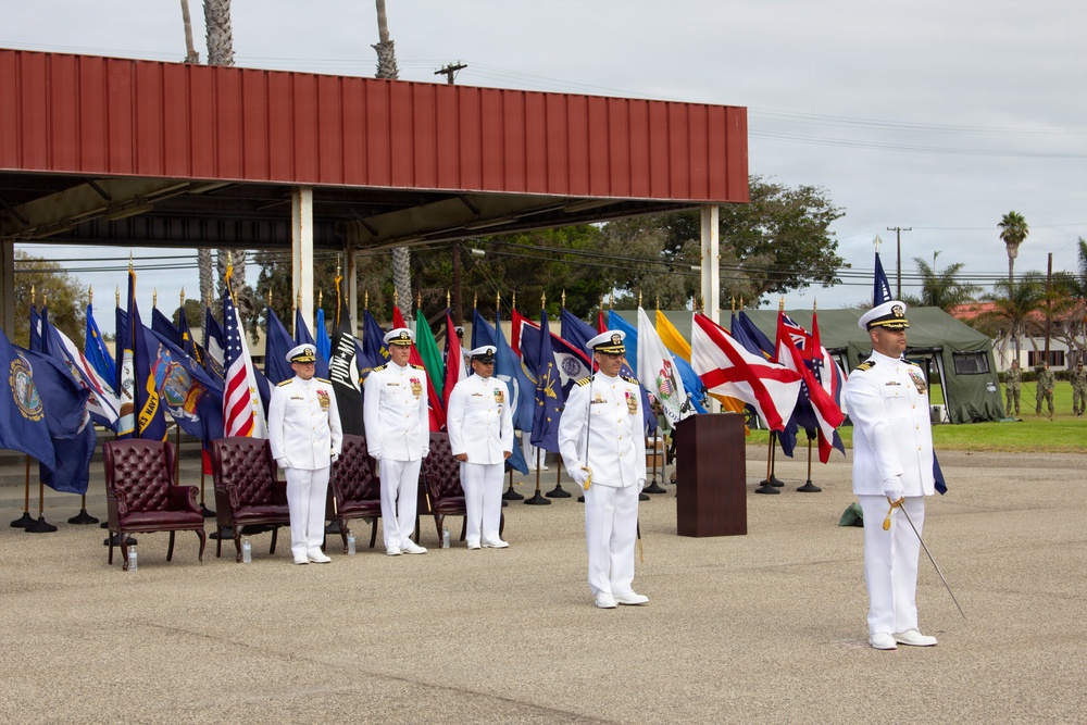 Naval Construction Group One (NCG-1) Change of Command