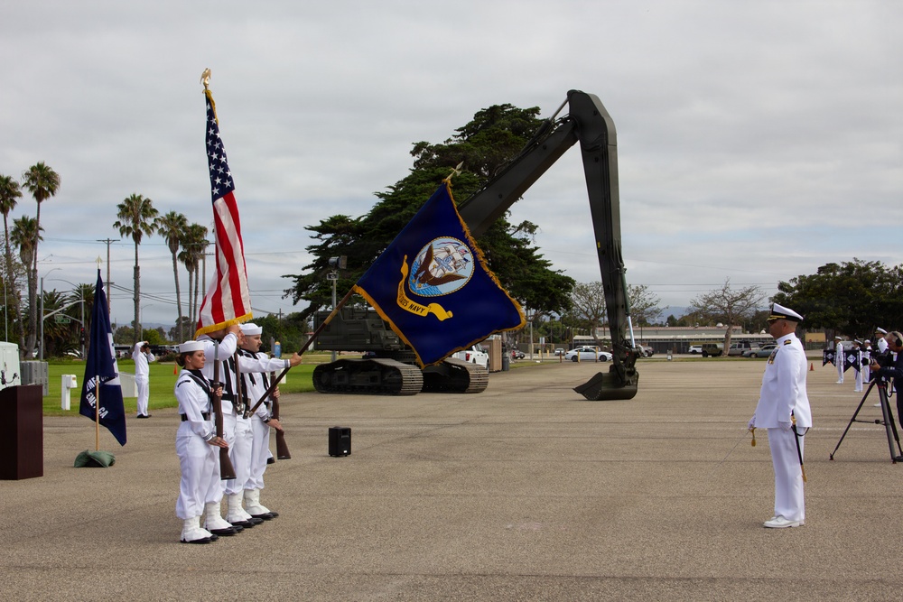 Naval Construction Group One (NCG-1) Change of Command
