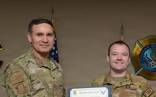 Warrior of the Week: A1C Raymond LemMon