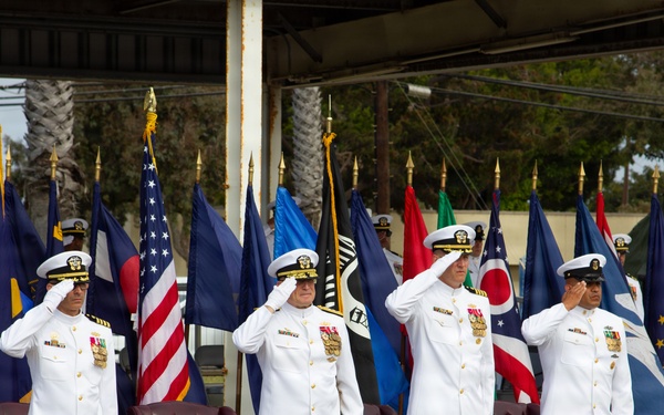 Naval Construction Group One (NCG-1) Change of Command