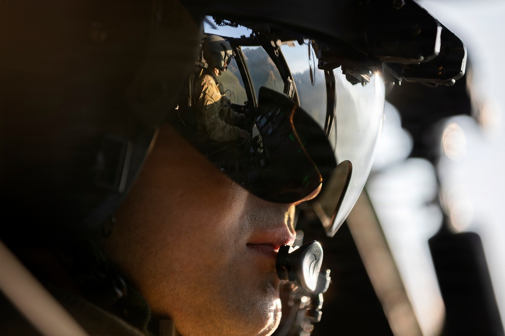 AKARNG Black Hawk aviators conduct flight operations over Southcentral Alaska