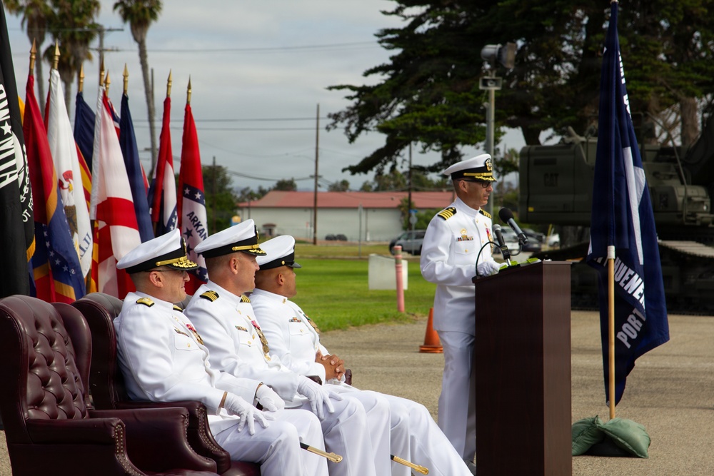 Naval Construction Group One (NCG-1) Change of Command