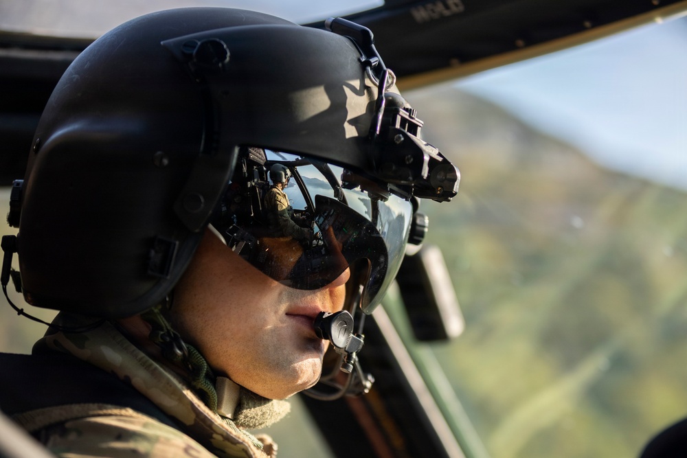 AKARNG Black Hawk aviators conduct flight operations over Southcentral Alaska