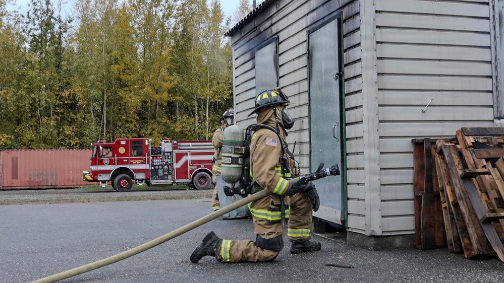 Real heat, real reps — Fort Wainwright firefighters train their own