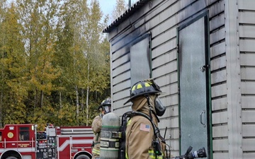 Real heat, real reps — Fort Wainwright firefighters train their own
