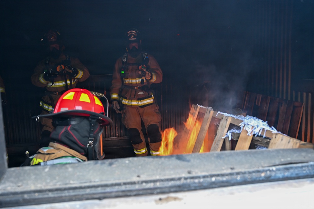 Real heat, real reps — Fort Wainwright firefighters train their own