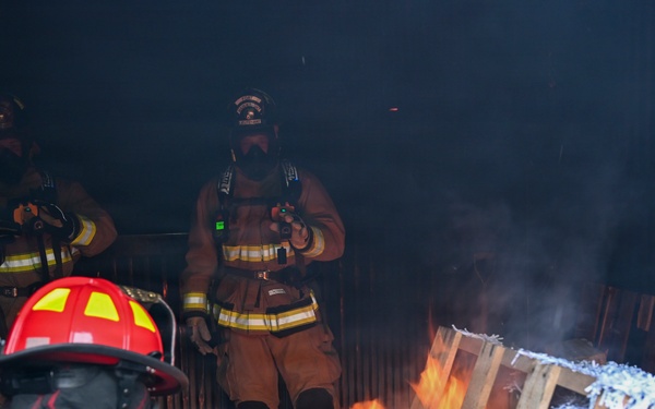 Real heat, real reps — Fort Wainwright firefighters train their own