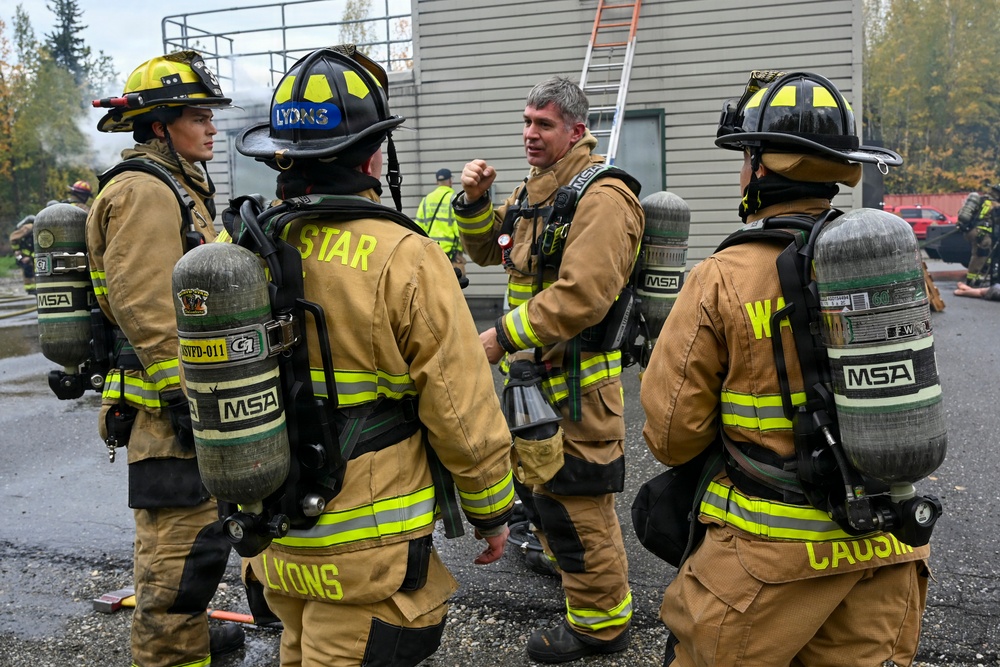 Real heat, real reps — Fort Wainwright firefighters train their own