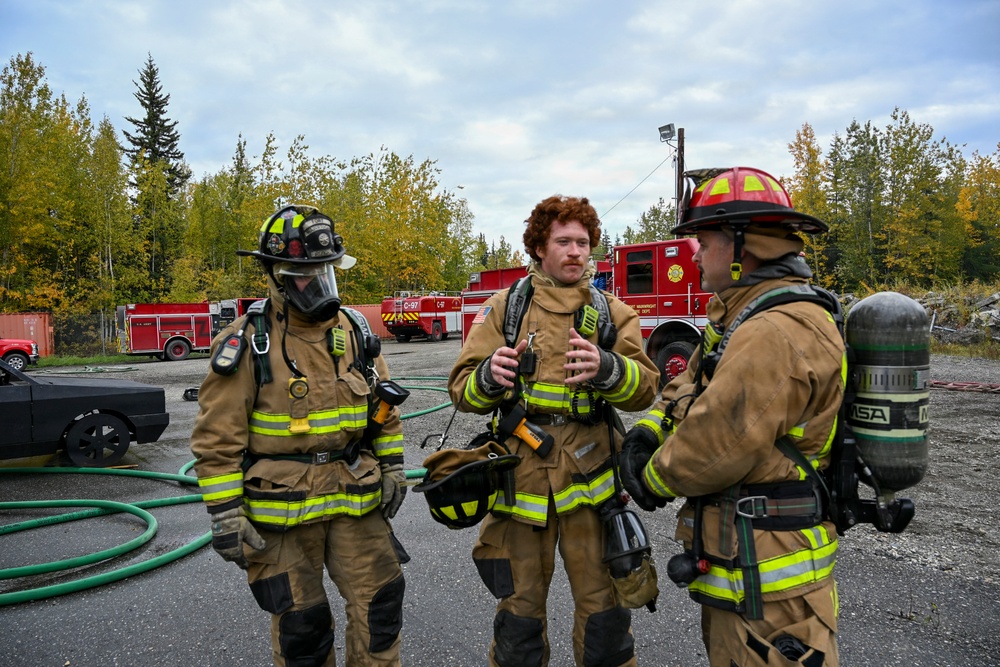 Real heat, real reps — Fort Wainwright firefighters train their own