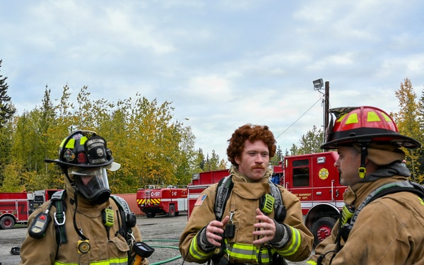 Real heat, real reps — Fort Wainwright firefighters train their own