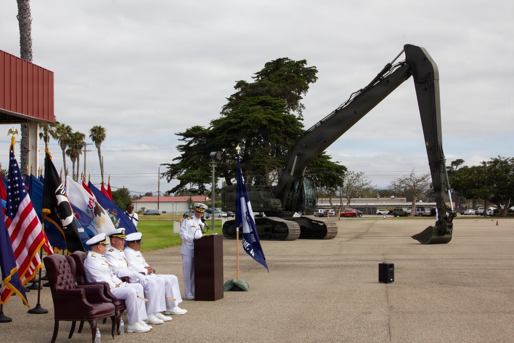 Naval Construction Group One (NCG-1) Change of Command