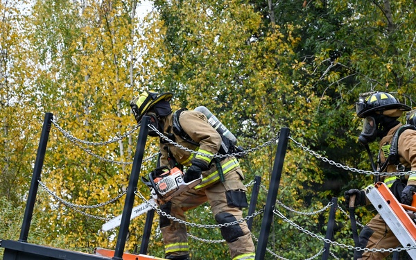 Real heat, real reps — Fort Wainwright firefighters train their own