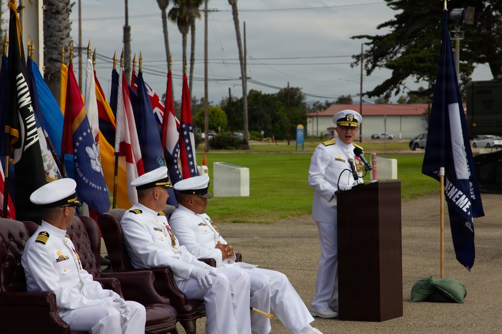 Naval Construction Group One (NCG-1) Change of Command
