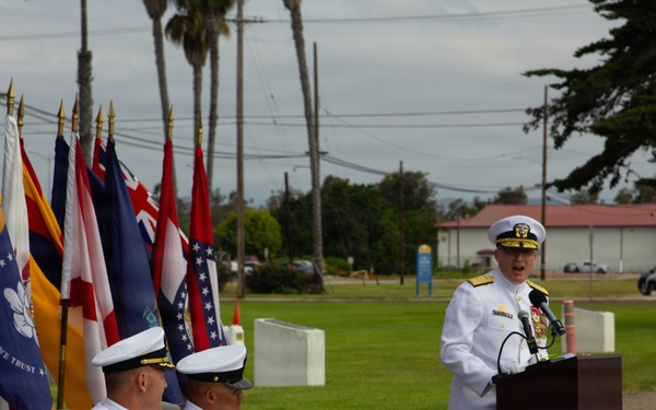 Naval Construction Group One (NCG-1) Change of Command