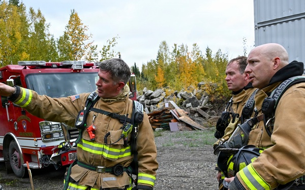 Real heat, real reps — Fort Wainwright firefighters train their own